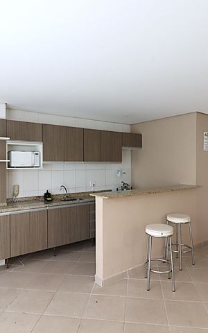 Apartamento à venda com 58m², 2 quartos e 1 vagaÁrea comum - Salão de festas
