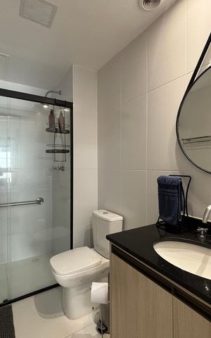 Studio à venda com 30m², 1 quarto e sem vaga Studio à venda com 30m², 1 quarto e sem vagaBanheiro