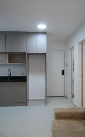 Apartamento para alugar com 37m², 2 quartos e sem vagaSala