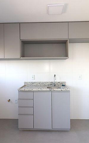 Apartamento à venda com 56m², 2 quartos e 2 vagasCozinha