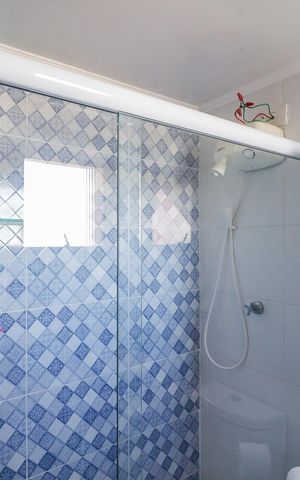 Apartamento à venda com 81m², 3 quartos e 1 vaga Apartamento à venda com 81m², 3 quartos e 1 vagaBanheiro da Suíte