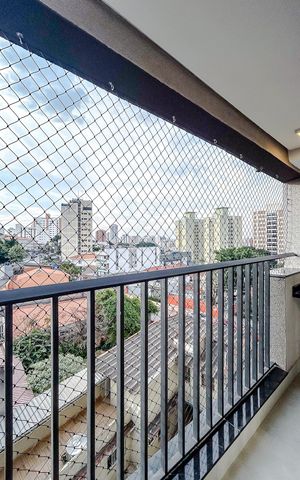 Apartamento para alugar com 38m², 1 quarto e 1 vagaVaranda