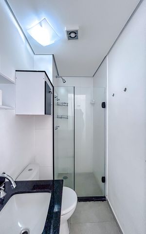 Apartamento para alugar com 38m², 1 quarto e 1 vagaBanheiro