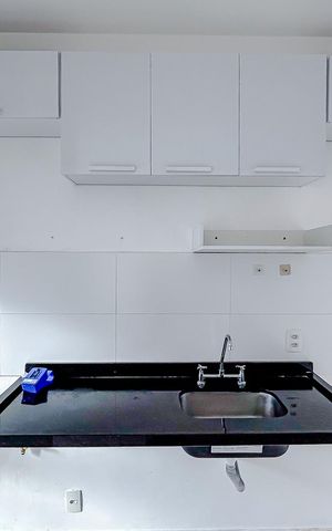 Apartamento para alugar com 38m², 1 quarto e 1 vagaCozinha e Área de Serviço