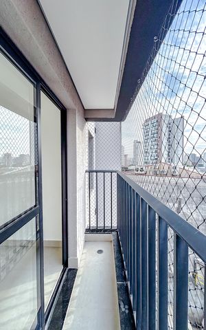 Apartamento para alugar com 38m², 1 quarto e 1 vagaVaranda