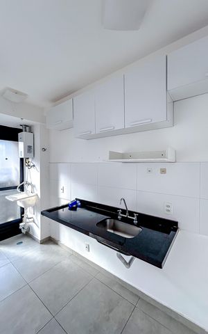 Apartamento para alugar com 38m², 1 quarto e 1 vagaCozinha e Área de Serviço