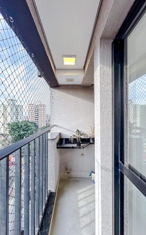 Apartamento para alugar com 38m², 1 quarto e 1 vagaVaranda