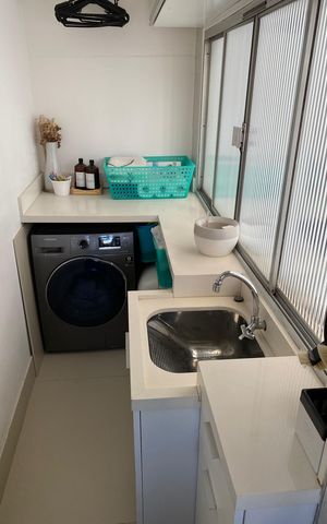 Apartamento à venda com 84m², 2 quartos e 1 vaga Apartamento à venda com 84m², 2 quartos e 1 vagaÁrea de serviço