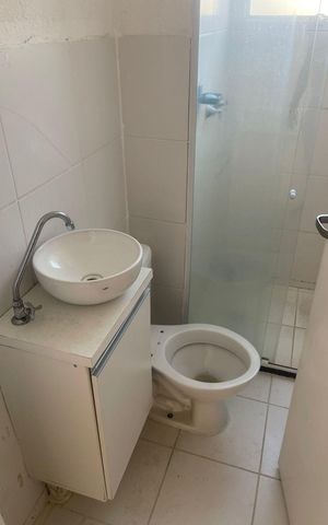 Apartamento para alugar com 40m², 2 quartos e 1 vaga Apartamento para alugar com 40m², 2 quartos e 1 vagaBanheiro