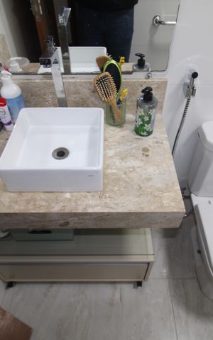 Apartamento à venda com 125m², 3 quartos e 2 vagasBanheiro social