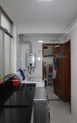 Apartamento à venda com 125m², 3 quartos e 2 vagasÁrea de Serviço