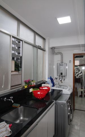 Apartamento à venda com 125m², 3 quartos e 2 vagasÁrea de Serviço