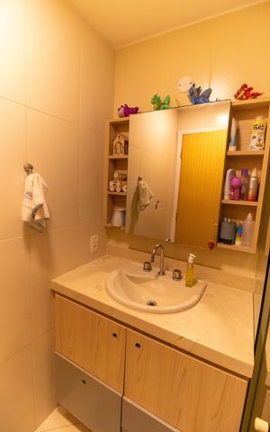 Apartamento à venda com 202m², 3 quartos e 3 vagas Apartamento à venda com 202m², 3 quartos e 3 vagasBanheiro da Suíte 3
