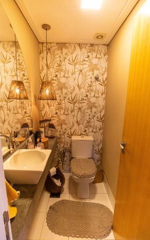 Apartamento à venda com 202m², 3 quartos e 3 vagas Apartamento à venda com 202m², 3 quartos e 3 vagasLavabo