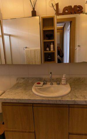 Apartamento à venda com 202m², 3 quartos e 3 vagas Apartamento à venda com 202m², 3 quartos e 3 vagasBanheiro da Suíte 1