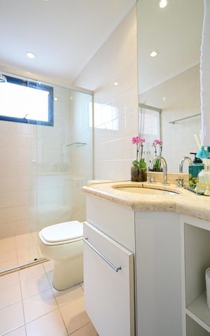 Apartamento à venda com 156m², 3 quartos e 3 vagasBanheiro Suíte 1