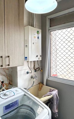 Apartamento à venda com 47m², 2 quartos e 1 vaga Apartamento à venda com 47m², 2 quartos e 1 vagaÁrea de Serviço