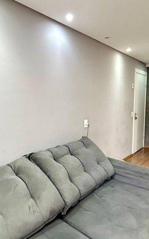 Apartamento à venda com 47m², 2 quartos e 1 vaga Apartamento à venda com 47m², 2 quartos e 1 vagaSala
