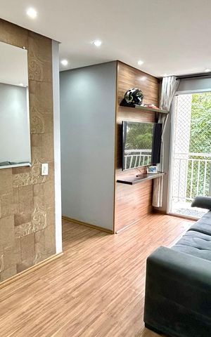 Apartamento à venda com 47m², 2 quartos e 1 vaga Apartamento à venda com 47m², 2 quartos e 1 vagaSala