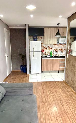 Apartamento à venda com 47m², 2 quartos e 1 vaga Apartamento à venda com 47m², 2 quartos e 1 vagaSala