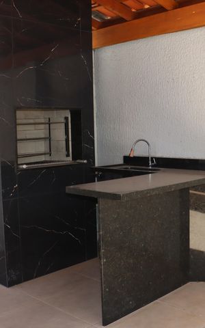 Casa de condomínio para alugar com 140m², 4 quartos e 3 vagasÁrea Gourmet 