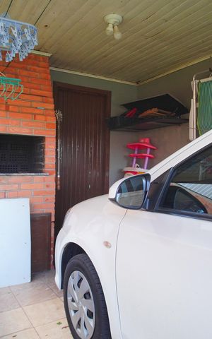 Casa à venda com 70m², 2 quartos e 1 vagaChurrasqueira