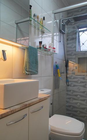 Casa à venda com 70m², 2 quartos e 1 vagaBanheiro