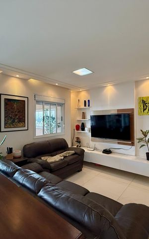 Apartamento à venda com 130m², 3 quartos e 2 vagas Apartamento à venda com 130m², 3 quartos e 2 vagasSala