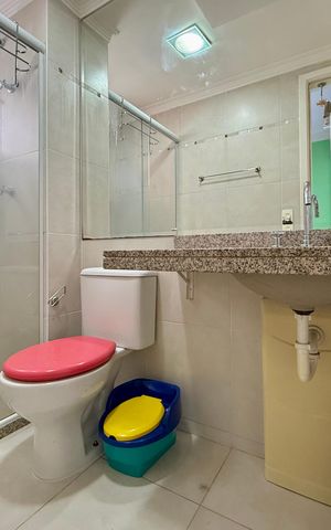 Apartamento à venda com 130m², 3 quartos e 2 vagas Apartamento à venda com 130m², 3 quartos e 2 vagasBanheiro Suíte 3