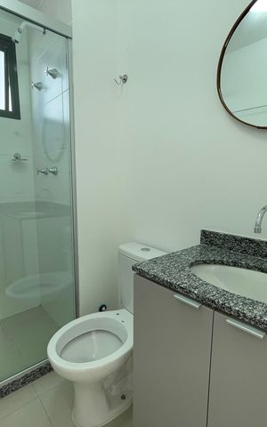 Apartamento para alugar com 40m², 2 quartos e 1 vaga Apartamento para alugar com 40m², 2 quartos e 1 vagaBanheiro