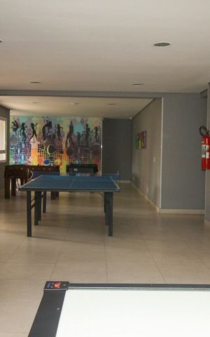 Apartamento à venda com 56m², 2 quartos e 1 vagaSalão de jogos