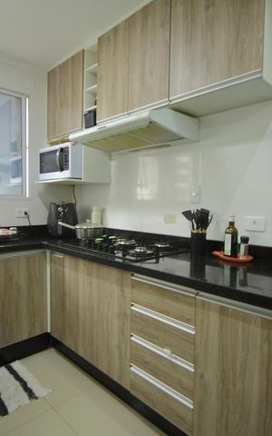 Apartamento à venda com 48m², 2 quartos e 1 vagaCozinha 