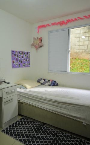 Apartamento à venda com 48m², 2 quartos e 1 vagaQuarto 2 