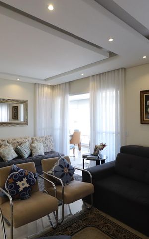 Apartamento à venda com 132m², 3 quartos e 2 vagasSala