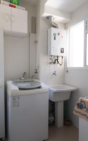 Apartamento à venda com 132m², 3 quartos e 2 vagasÁrea de Serviço