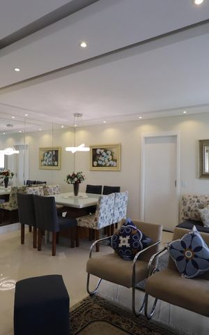 Apartamento à venda com 132m², 3 quartos e 2 vagasSala