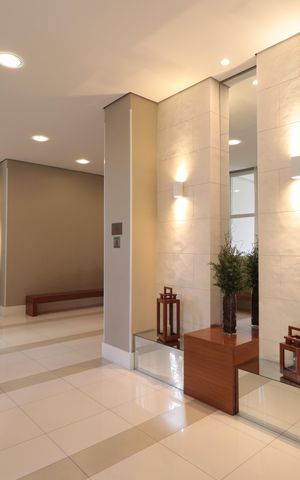Apartamento à venda com 132m², 3 quartos e 2 vagasHall social
