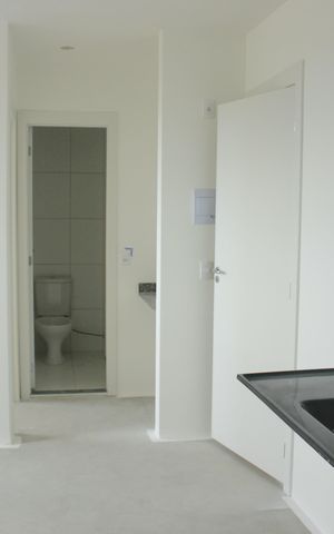 Apartamento à venda com 34m², 2 quartos e sem vagaCozinha e lavanderia
