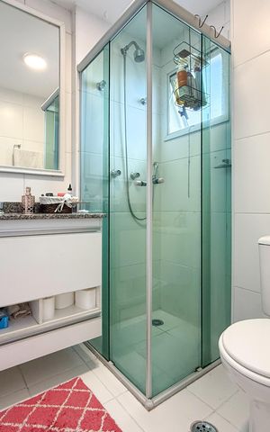 Apartamento à venda com 62m², 2 quartos e 1 vaga Apartamento à venda com 62m², 2 quartos e 1 vagaBanheiro da Suíte