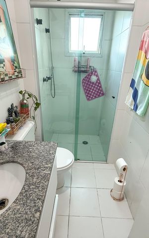 Apartamento à venda com 62m², 2 quartos e 1 vaga Apartamento à venda com 62m², 2 quartos e 1 vagaBanheiro