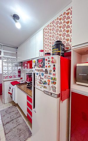 Apartamento à venda com 70m², 3 quartos e 2 vagasCozinha
