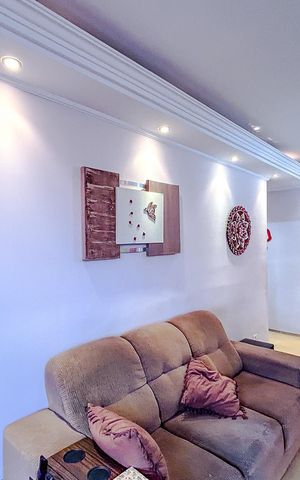 Apartamento à venda com 70m², 3 quartos e 2 vagasSala