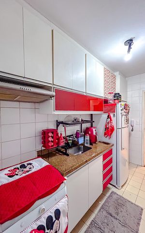 Apartamento à venda com 70m², 3 quartos e 2 vagasCozinha