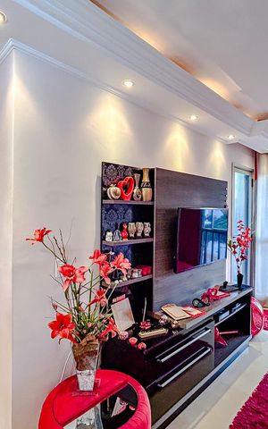 Apartamento à venda com 70m², 3 quartos e 2 vagasSala