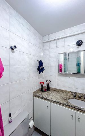 Apartamento à venda com 70m², 3 quartos e 2 vagasBanheiro da Suíte