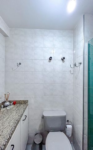 Apartamento à venda com 70m², 3 quartos e 2 vagasBanheiro