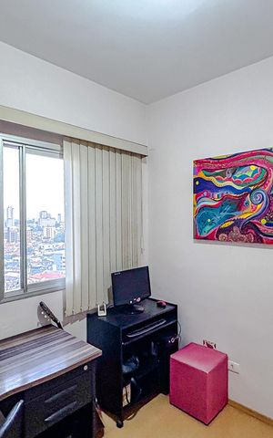 Apartamento à venda com 70m², 3 quartos e 2 vagasQuarto 2