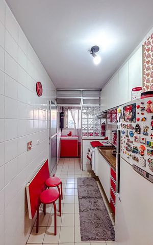 Apartamento à venda com 70m², 3 quartos e 2 vagasCozinha