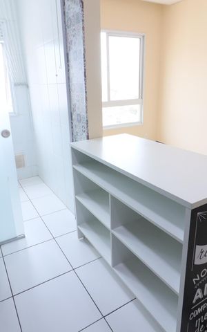 Apartamento à venda com 46m², 2 quartos e 1 vagaCozinha e Área de Serviço