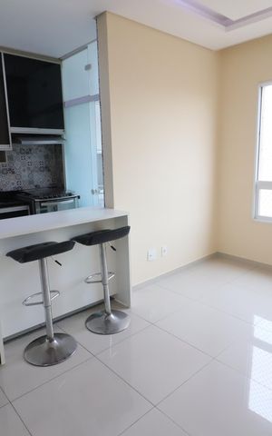 Apartamento à venda com 46m², 2 quartos e 1 vagaSala